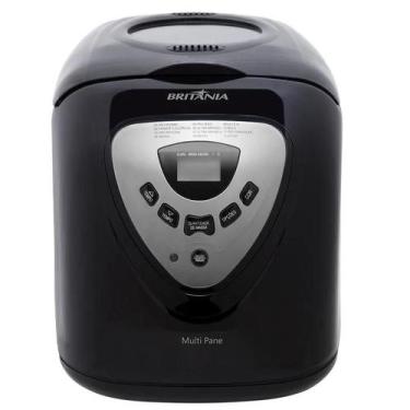 Imagem de Panificadora Multipane Preta Britânia 220v Máquina de Fazer Pão