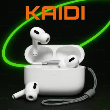 Imagem de Fone de Ouvido Bluetooth TWS Kaidi Original Som Potente Com Microfone,