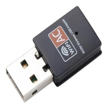 Imagem de Kit 6 Adaptador Receptor Wireless Usb Wi-fi 5ghz Dual Band - Virtua