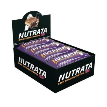 Imagem de Barra de Proteína Dark Caramel Protein - Nutrata 12 un.-Unissex