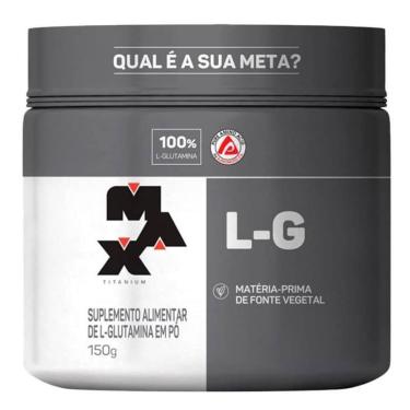 Imagem de L-G Glutamina (150g) Max Titanium-Unissex