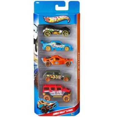 Imagem de Kit 5 Carrinhos Básicos Sortidos - Hot Wheels 1806 - Mattel