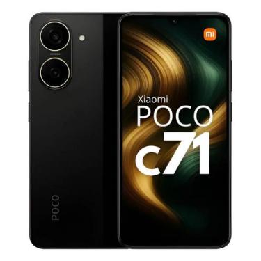 Imagem de Smartphone Xiaomi Poco C71 64GB 3GB RAM Preto 4G Top