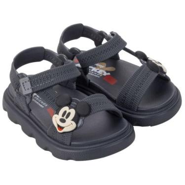 Imagem de Sandalia Grendene Baby Easy 23160 Meninos, Cinza, 26/27