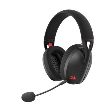 Imagem de Headset Gamer Redragon Ire Wireless Driver 40mm Com Microfone Preto - 