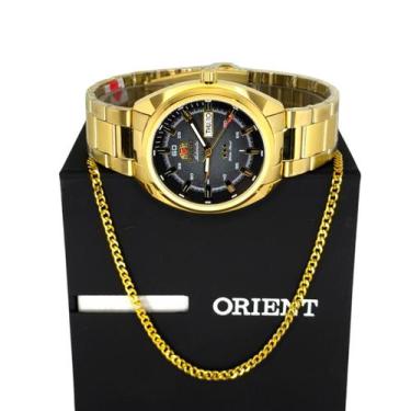 Imagem de Relógio Orient Automatico Dourado 3 Estrelas NH3GG006P1KX