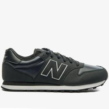 Imagem de Tênis New Balance 500V2 Masculino Preto, 43