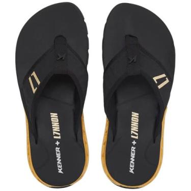 Imagem de Chinelo Masculino Design Moderno Macio Rakka Elite L7 Kenner, Preto, D