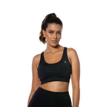 Imagem de Top LARULP Denver Sport - Preto/Tulle, P