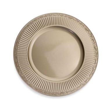 Imagem de Sousplat Redondo Decorativo Natalino Champanhe 33x33x33 cm F04 - D'Ros