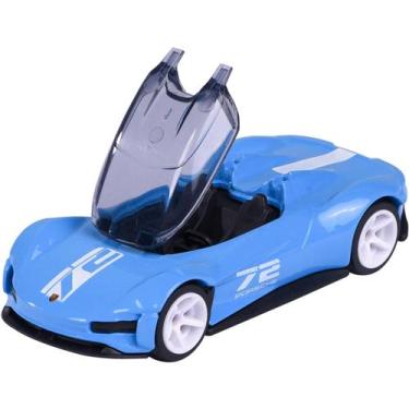 Imagem de Miniatura - 1:64 - Porsche Vison Car Gran Turismo Azul c/ Lata - Porsc
