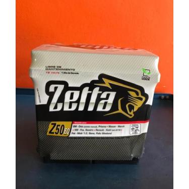Imagem de Bateria carro ZETTA 50 amperes ( cx alta) - 12v - Sem a troca