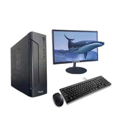 Imagem de Pc Rapido Escritório Pdv Completo I5 3470 Ssd 120gb 16gb Win11 Monitor