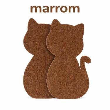 Imagem de Arranhador de Gatos Adesivo Autocolante silhueta Carpete Premium  Prot