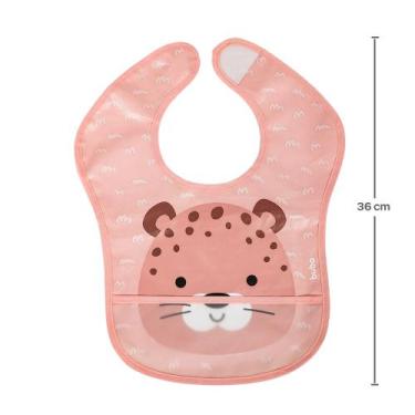 Imagem de Babador Impermeável BUBA sem Mangas para Bebê Tecido Premium à Prova D