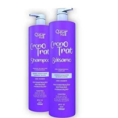 Imagem de Qatar Kit Shampoo + Bálsamo Cronotrat 2x1L - QATAR HAIR