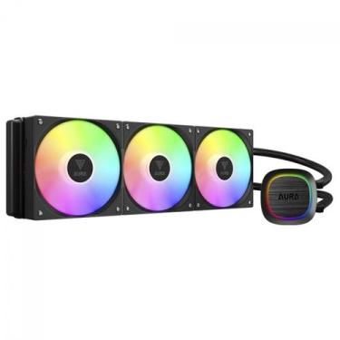 Imagem de Water Cooler Gamdias Aura GL360 V2 (AMD / Intel) - 360mm - Iluminação 