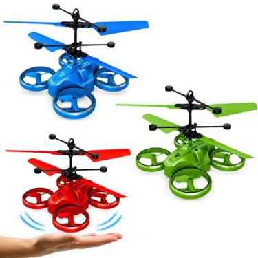 Imagem de Mini Drone Voador Recarregável Com Sensor de Movimento - Castela - CAS