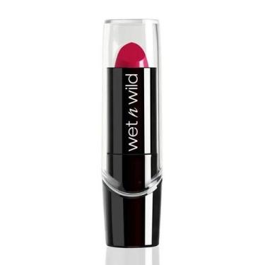 Imagem de Batom Wet n Wild Silk Finish Cor: 561 - In The Near Fuchsia