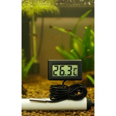 Imagem de Termômetro Digital LCD: Freezer, Aquário, Estufa, Ar Cond. - Congratul