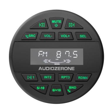 Imagem de Amplificador Bluetooth náutico AUDIOZERONE ZE7610 à prova d'água