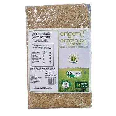 Imagem de Arroz Cateto Curto Integral Orgânico Solst 1kg