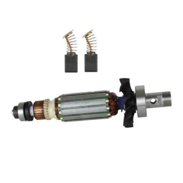 Imagem de Rotor 220V e Carvão P/ Tupia Makita RT0700C