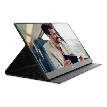 Imagem de Monitor Aoc Portátil 15.6 Fhd Ips 60hz Usb-c Capa Magnética 16t20e2 Pr