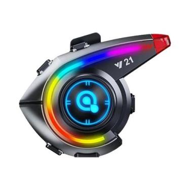 Imagem de Fones De Ouvido Para Capacete De Motocicleta Y21 Bluetooth 5.4 À Prova