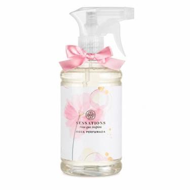 Imagem de Água Perfumada Rosas Suave 500ml Premium p/ lencóis e Ambientes c/ Fix