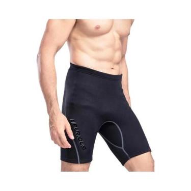 Imagem de Shorts De Mergulho Masculinos De Neoprene De 2mm, Quentes E Elásticos,