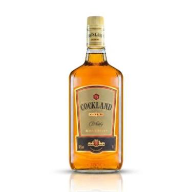Imagem de Whisky Cockland Gold Blended 1 Litro Nacional Suave com Malte Envelhec