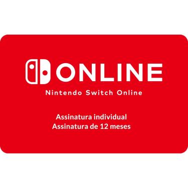 Imagem de Gift Card Digital Nintendo Switch On 12 meses