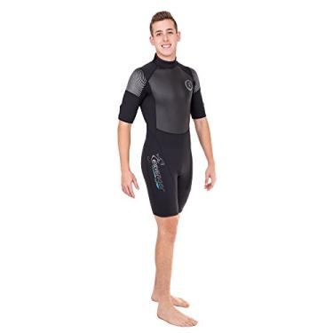Imagem de Seavenger Navigator Roupa de mergulho de neoprene de 3 mm, Charcoal Black, Men's Large