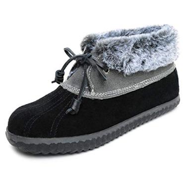 Imagem de Sperry Pantufa feminina forrada com bolinhas, Preto, 7