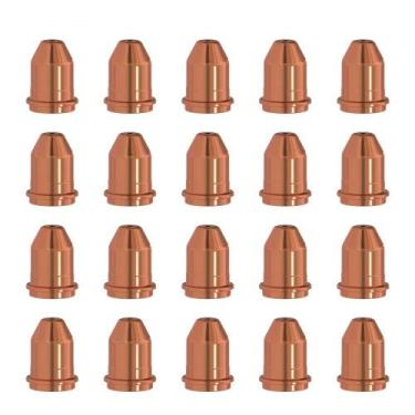 Imagem de KEMAO 20 pçs 220718 pontas de bocal de corte não blindado de plasma adequado para materiais de tocha de corte a plasma PMX45