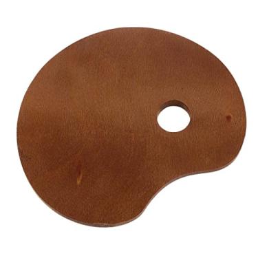 Imagem de Bandeja de Pintura de Paletes de Pintura de Artistas de Madeira de para de Artistas - cm