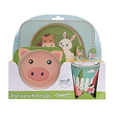 Imagem de Mimo Style, Jogo para Refeição para Bebes e Crianças Infantil Eco-Friendly - 5 Peças