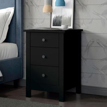 Imagem de Mesa De Cabeceira Ditália Conjunto Com 2 Un. Dm-113 Preto