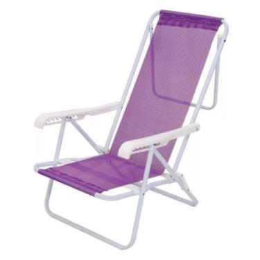 Imagem de Cadeira Reclinável 8 Posições 2290 Lilas Sannet Mor