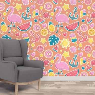 Imagem de Papel De Parede Adesivo Para Cozinha Mod 95 59x300cm