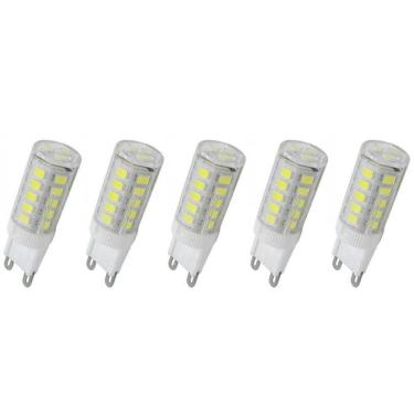 Imagem de Kit 5 Lâmpadas Led G9 5W 3000K