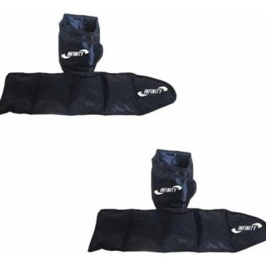 Imagem de Peso Para Perna Tornozeleira Profissional Par 5Kg