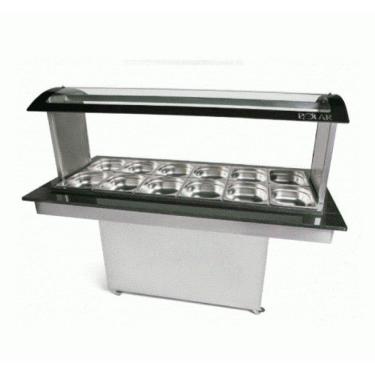 Imagem de Buffet aquecido Polar 12 cubas 127v - BRQ12