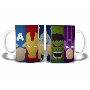 Imagem de Caneca Temática Herói 3 Polímero 325Ml