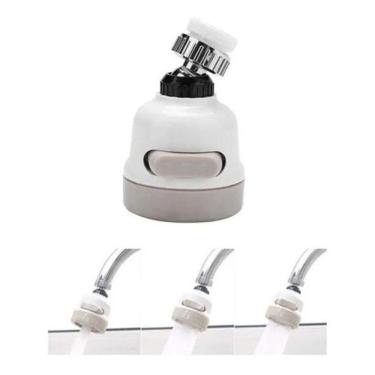 Imagem de Bico Torneira Chuveirinho Gourmet Arejador 3 Jatos Abs Inox