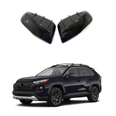 Imagem de GZBFTDH Proteção de Peitoril Soleira da Porta, para Toyota RAV4 2020-2022 Carro Acessórios, Aço Inoxidável Kick Plate Guard de Pedal de Limiar Protetor, Peças para Automóveis