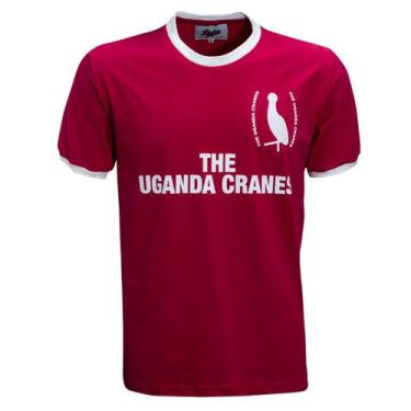 Imagem de Camisa Uganda 1980S Liga Retrô  Vermelha P