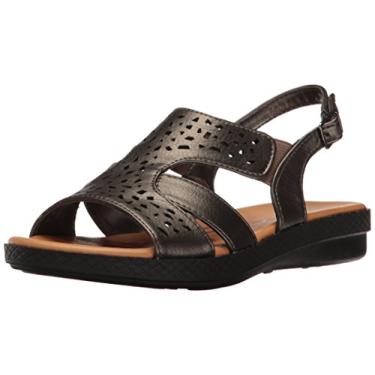 Imagem de Easy Street Sandália rasteira feminina Bolt, estanho, 10 Wide