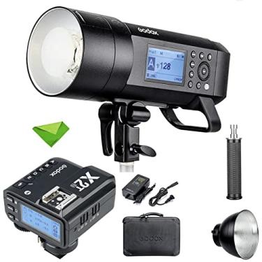 Imagem de Godox AD400 Pro AD400Pro Flash 400W com acionador Godox X2T-N GN72 TTL Monolight, 1/8000 HSS, sistema 2.4G, 0.01-1s Tempo de reciclagem All-in-One Flash Strobe com refletor Bowens Mount